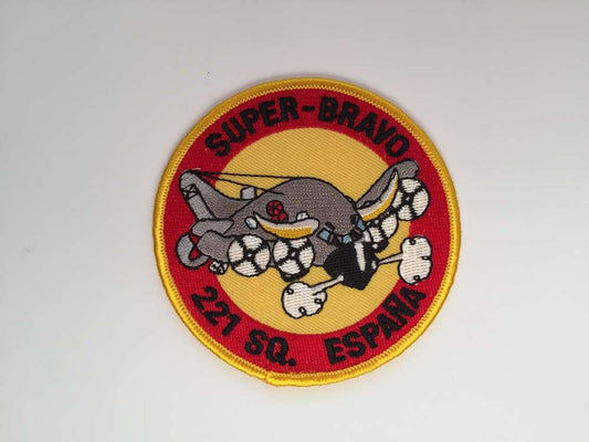 Parche bordado Super Bravo Orión Grupo 22. 221 SQ. Termoadhesivo