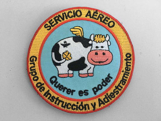 Parche Bordado Grupo de Instrucción con velcro