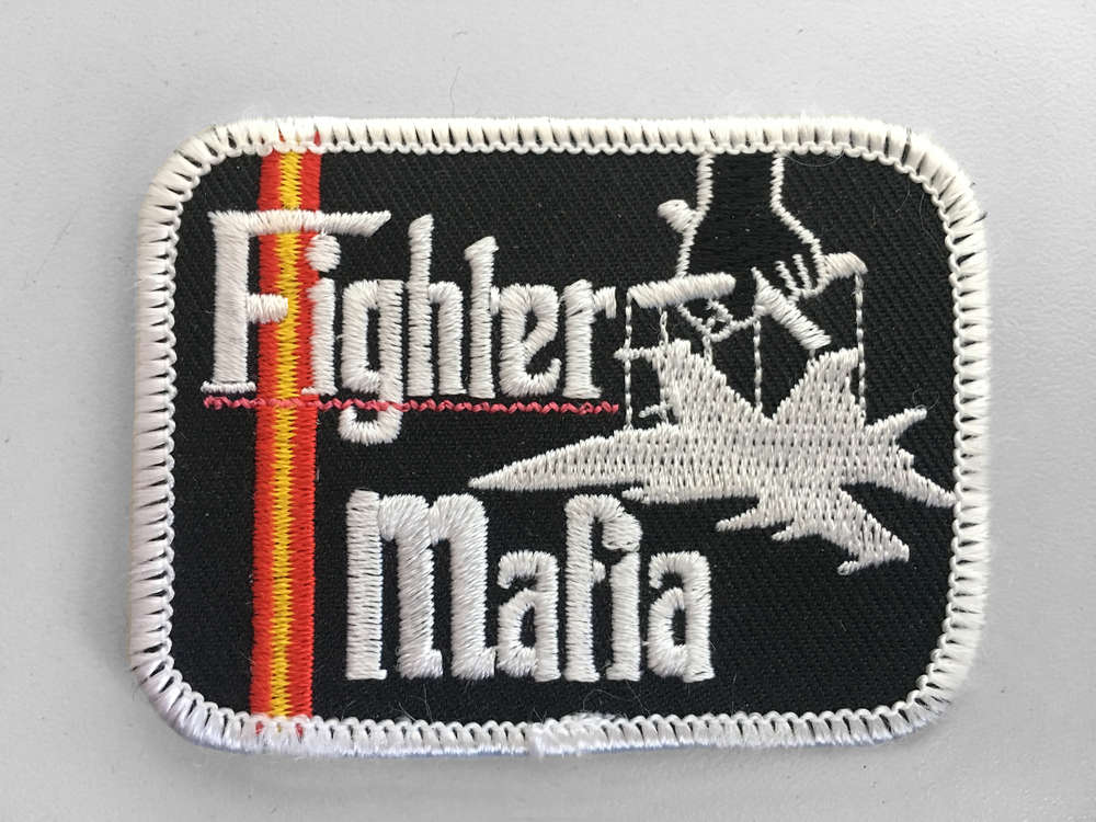 Parche Bordado FIGHTER MAFIA con velcro