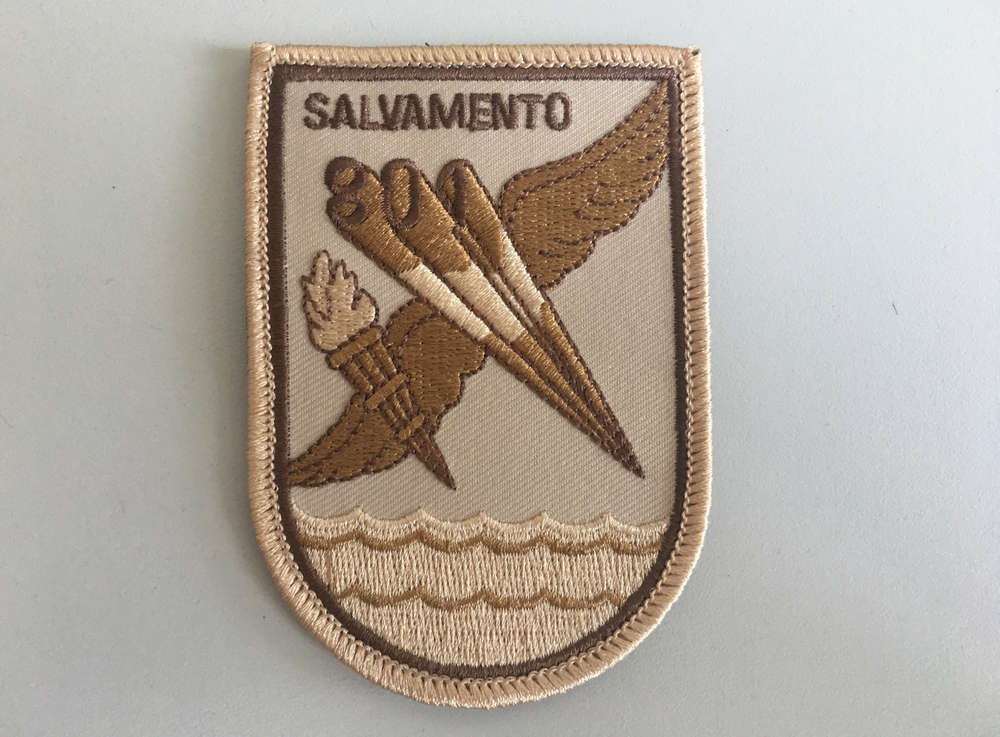 Parche Bordado 801 SALVAMENTO ARIDO con velcro