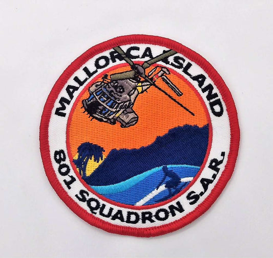 Parche bordado 801 Esc. Mallorca Island Superpuma con velcro