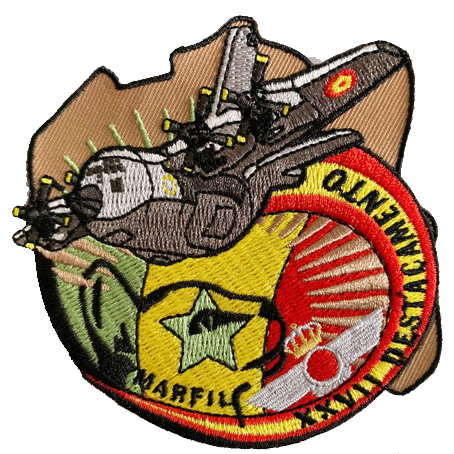 Parche Bordado XXVII Destacamento Marfil