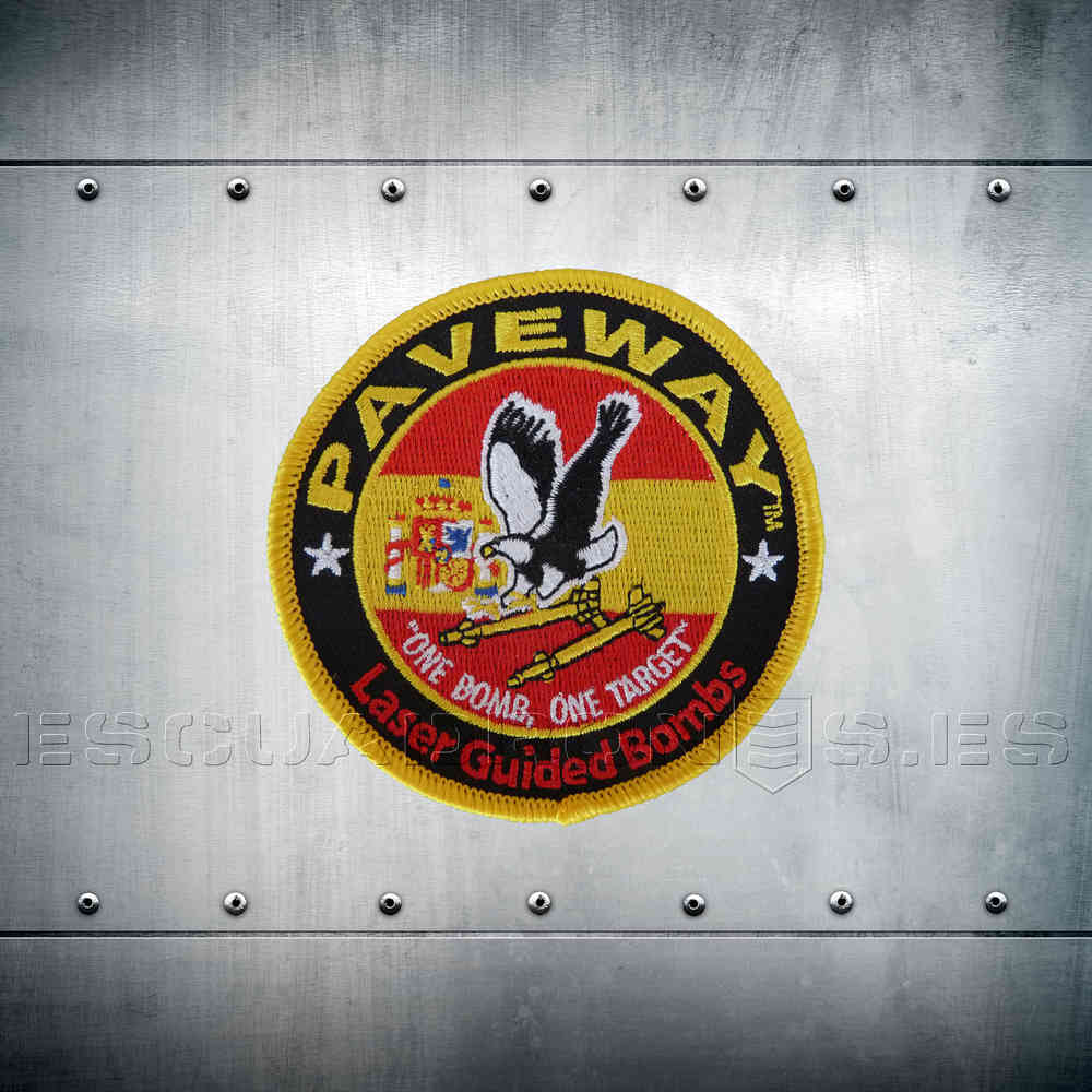 Parche Bomba Laser PAVEWAY