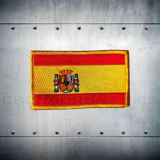 Parche Bandera España color 100% bordada.