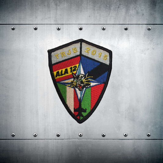 Parche Ejercicio Trident Juncture 2015 ALA 12 con velcro