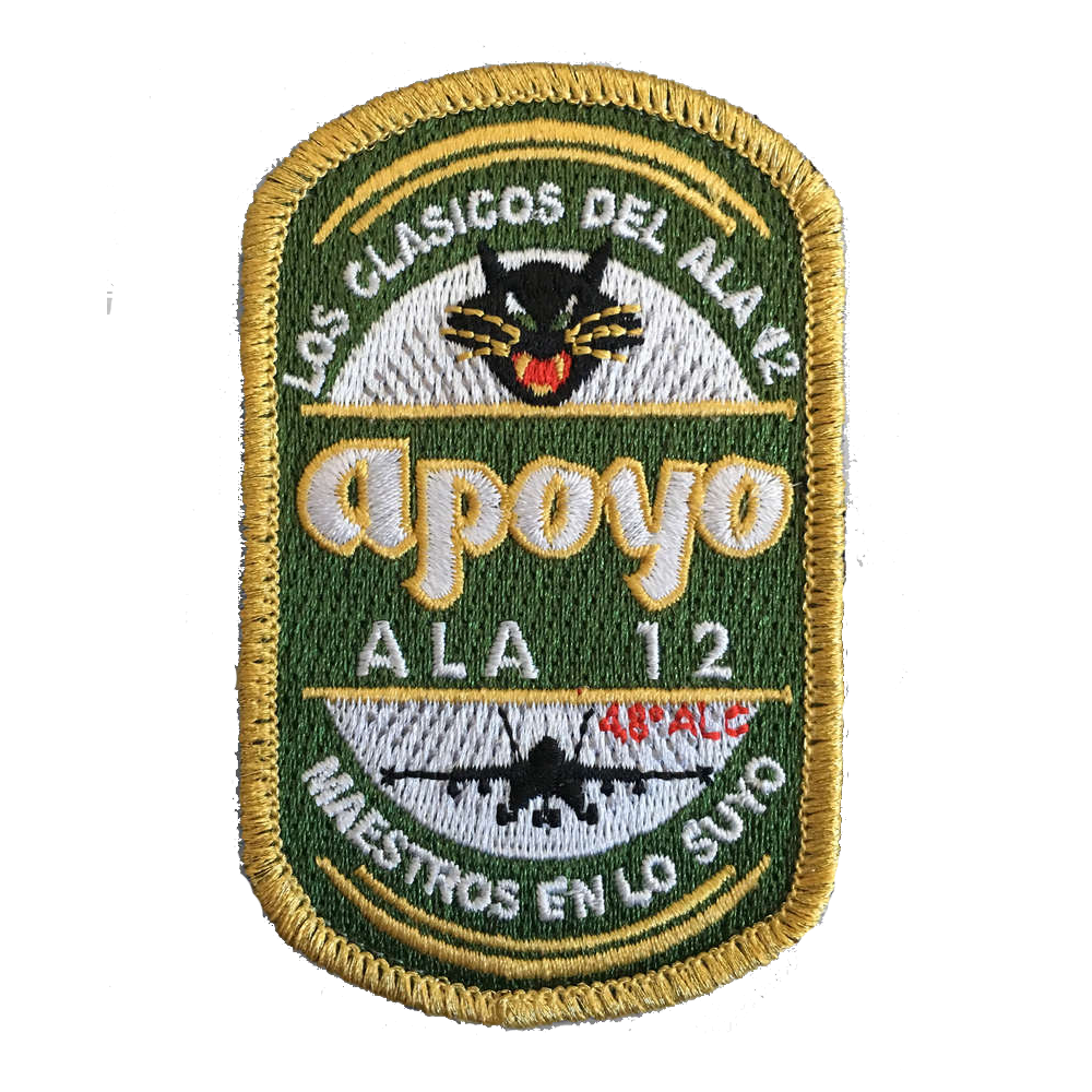 Parche apoyo ala 12