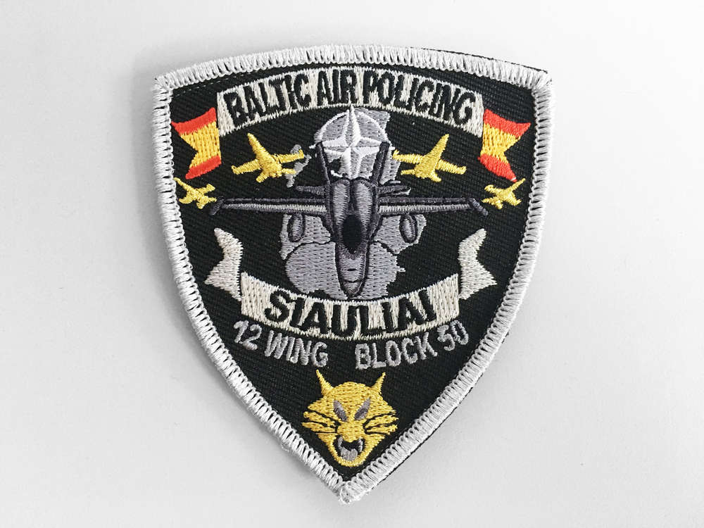 Parche Bordado OFICIAL ESCUDO BALTIC DEPLOYMENT ALA 12