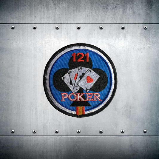 Parche con velcro Escuadrón 121 PÓKER Ala 12