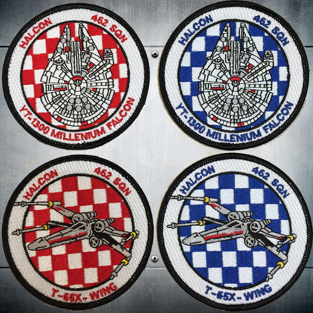 ALA 46 STAR WARS Pack de parches bordados