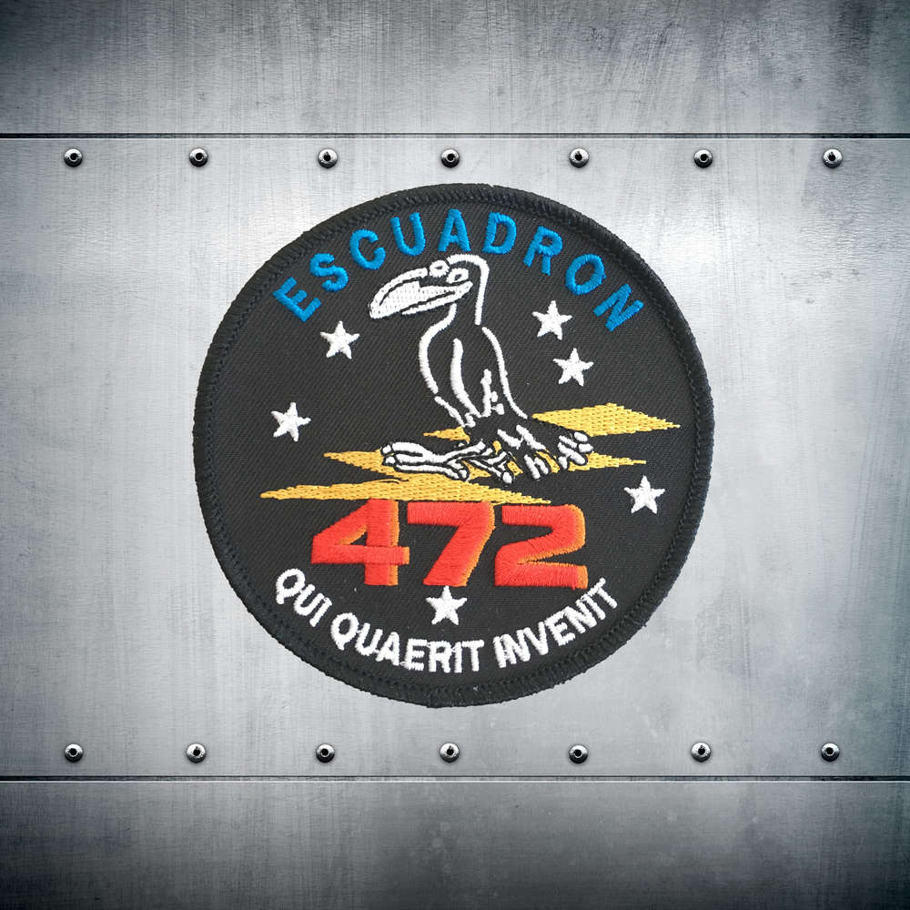 Parche 472 Escuadrón con velcro