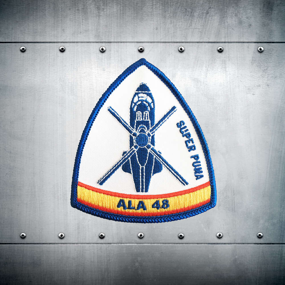 Parche Superpuma triangular ALA 48