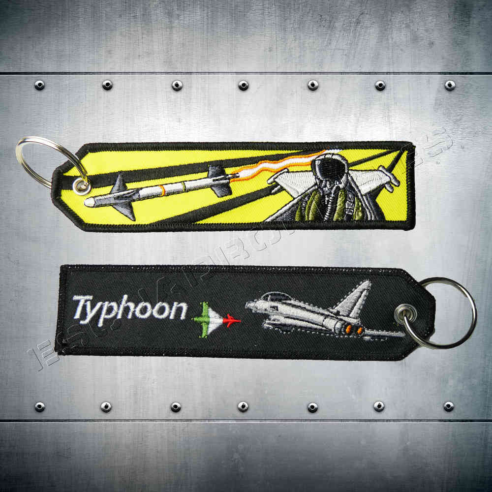 Llavero bordado TYPHOON ITALIA.