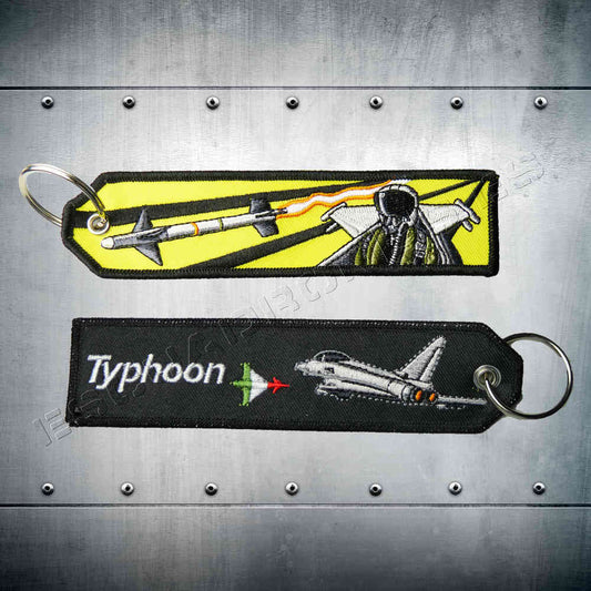 Llavero bordado TYPHOON ITALIA.