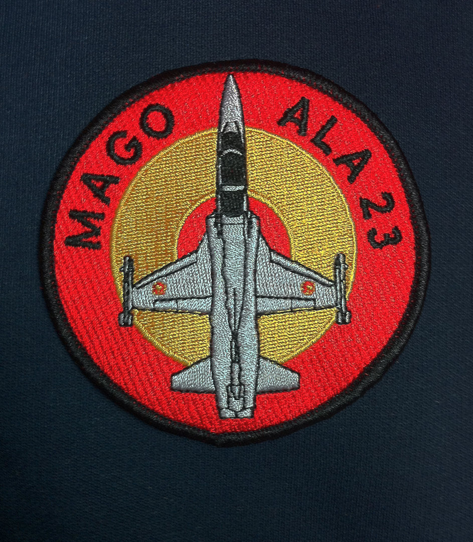 Cazadora felpa MAGO Ala 23