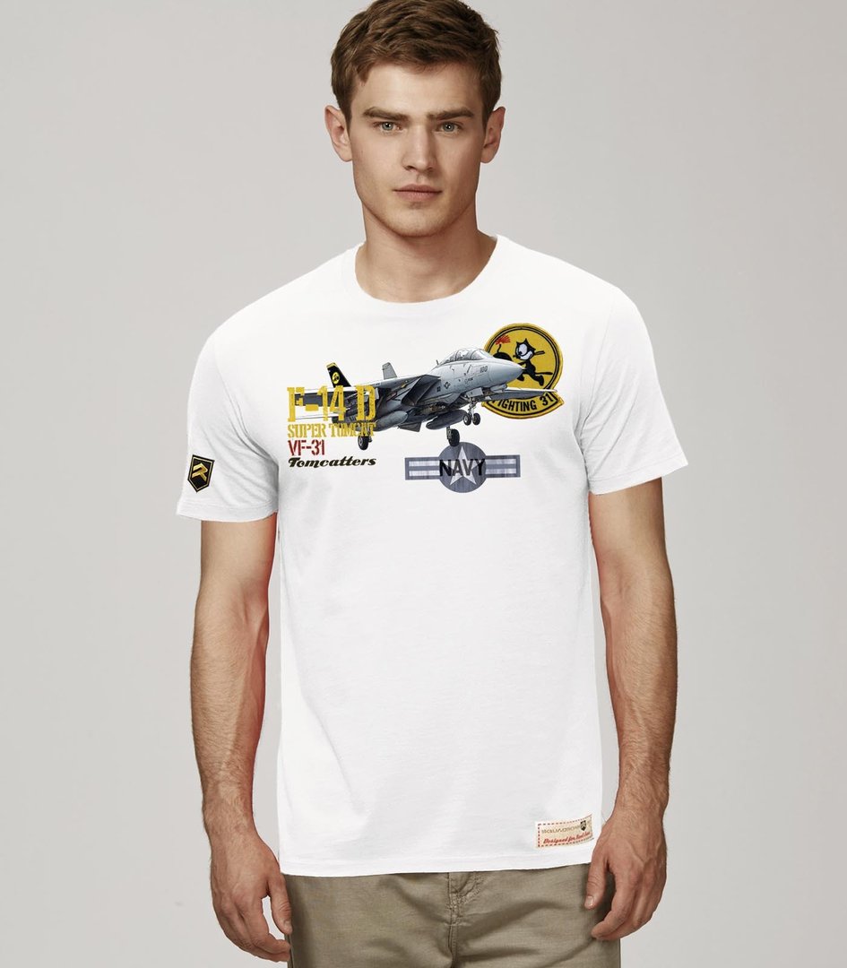 Camiseta F-14 NAVY Tomcat PREMIUM
