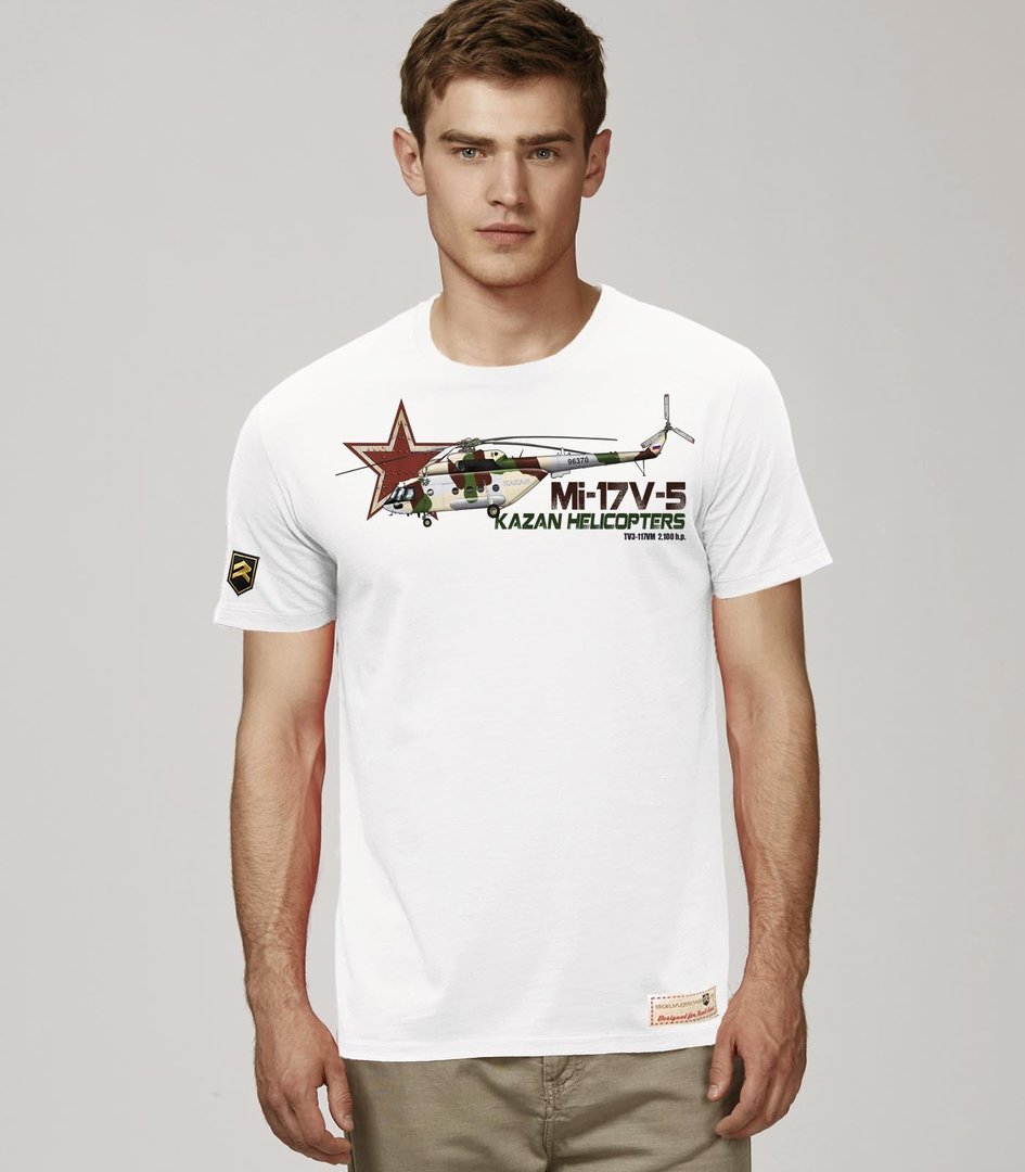 Camiseta Mi-17 V-5 KAZAN PREMIUM.