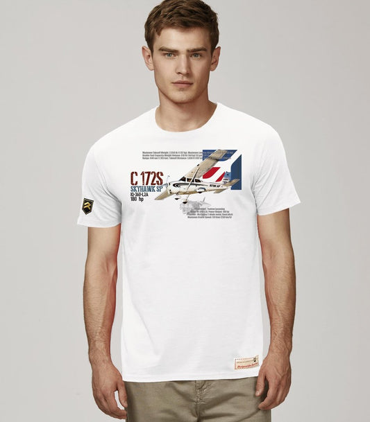 Camiseta Cessna 172-S PREMIUM