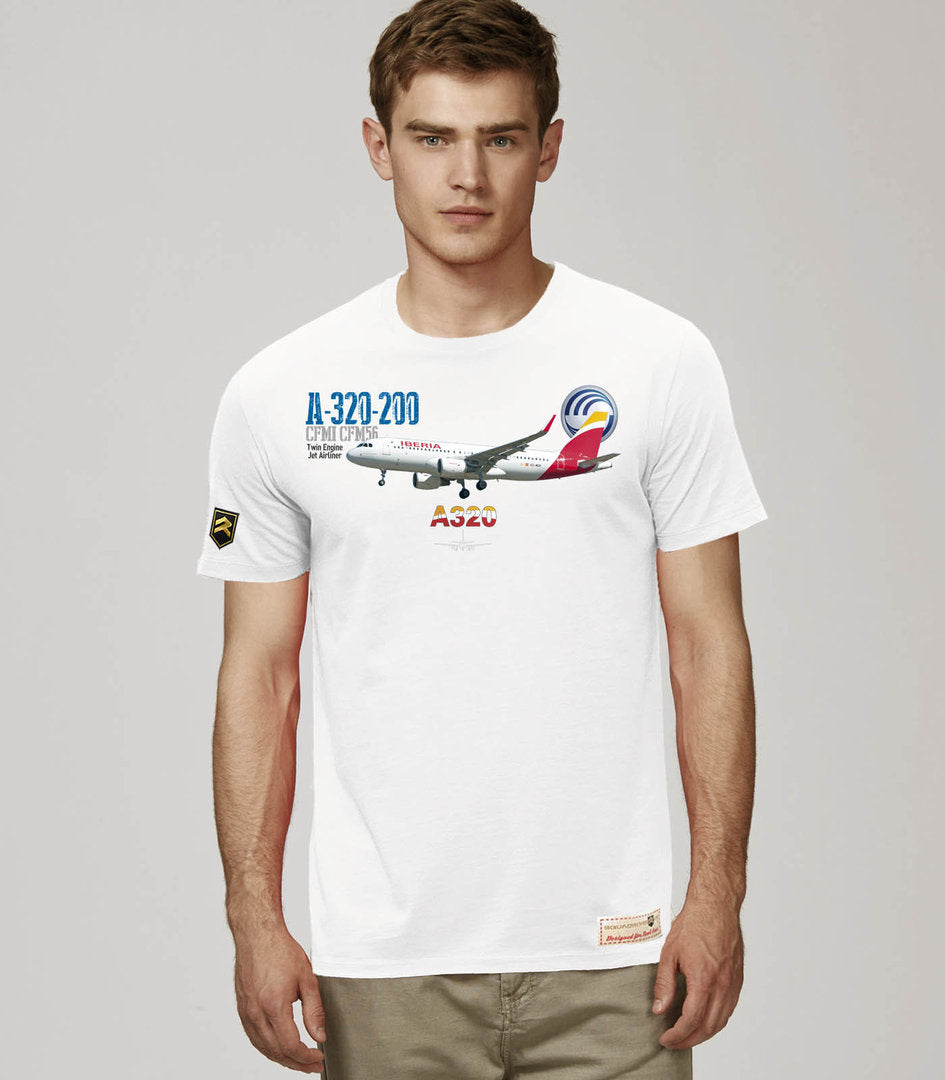 Camiseta Airbus A-320 IBERIA PREMIUM