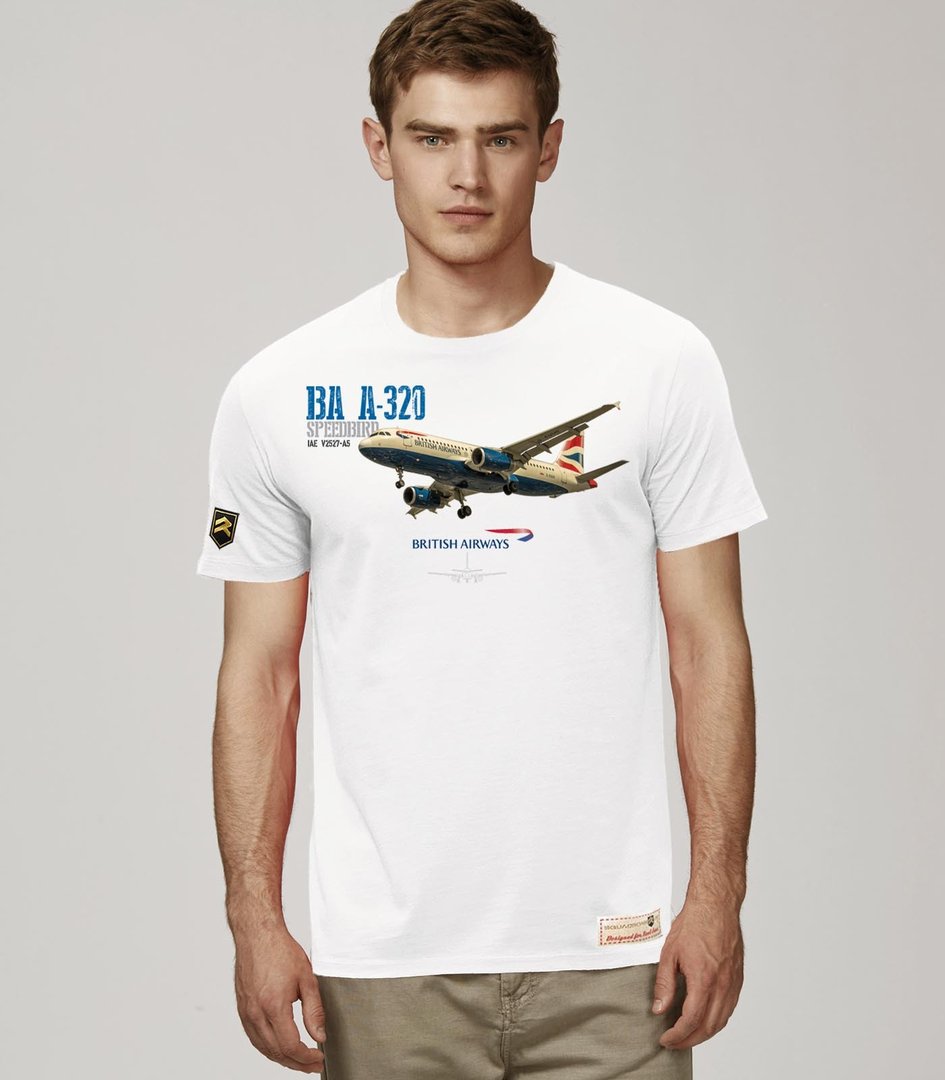 Camiseta Airbus A-320 BRITISH AIRWAYS PREMIUM