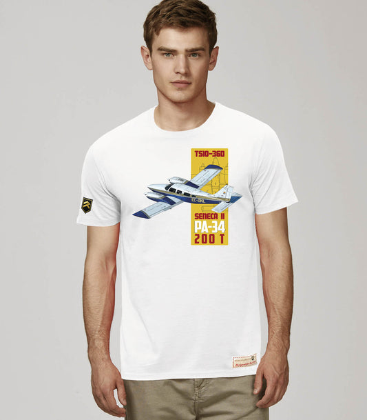 Camiseta PIPER SENECA II PA-34 PREMIUM