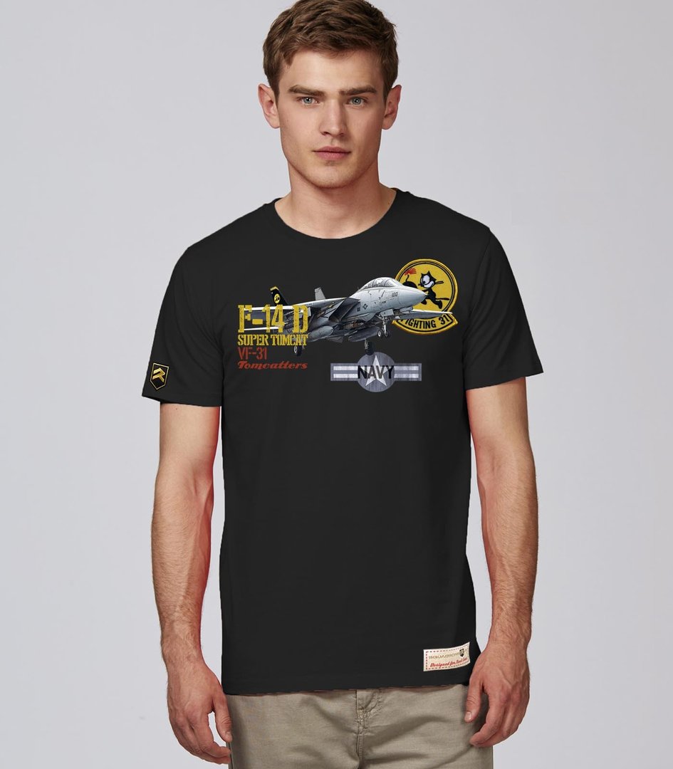 Camiseta F-14 NAVY Tomcat PREMIUM