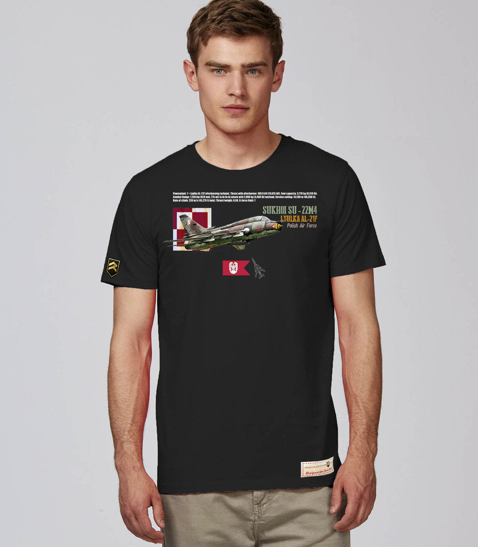 Camiseta Su-22 M4 Polish Air Force PREMIUM.