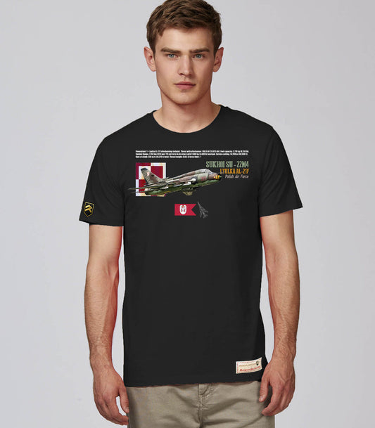 Camiseta Su-22 M4 Polish Air Force PREMIUM.
