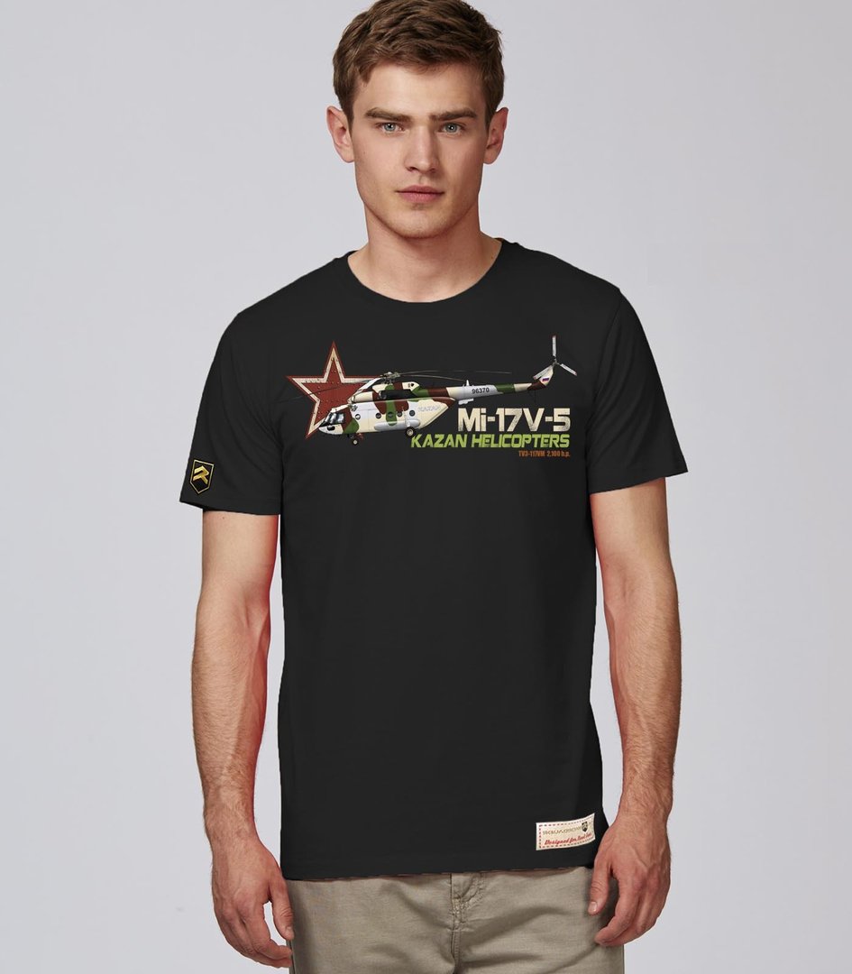 Camiseta Mi-17 V-5 KAZAN PREMIUM.