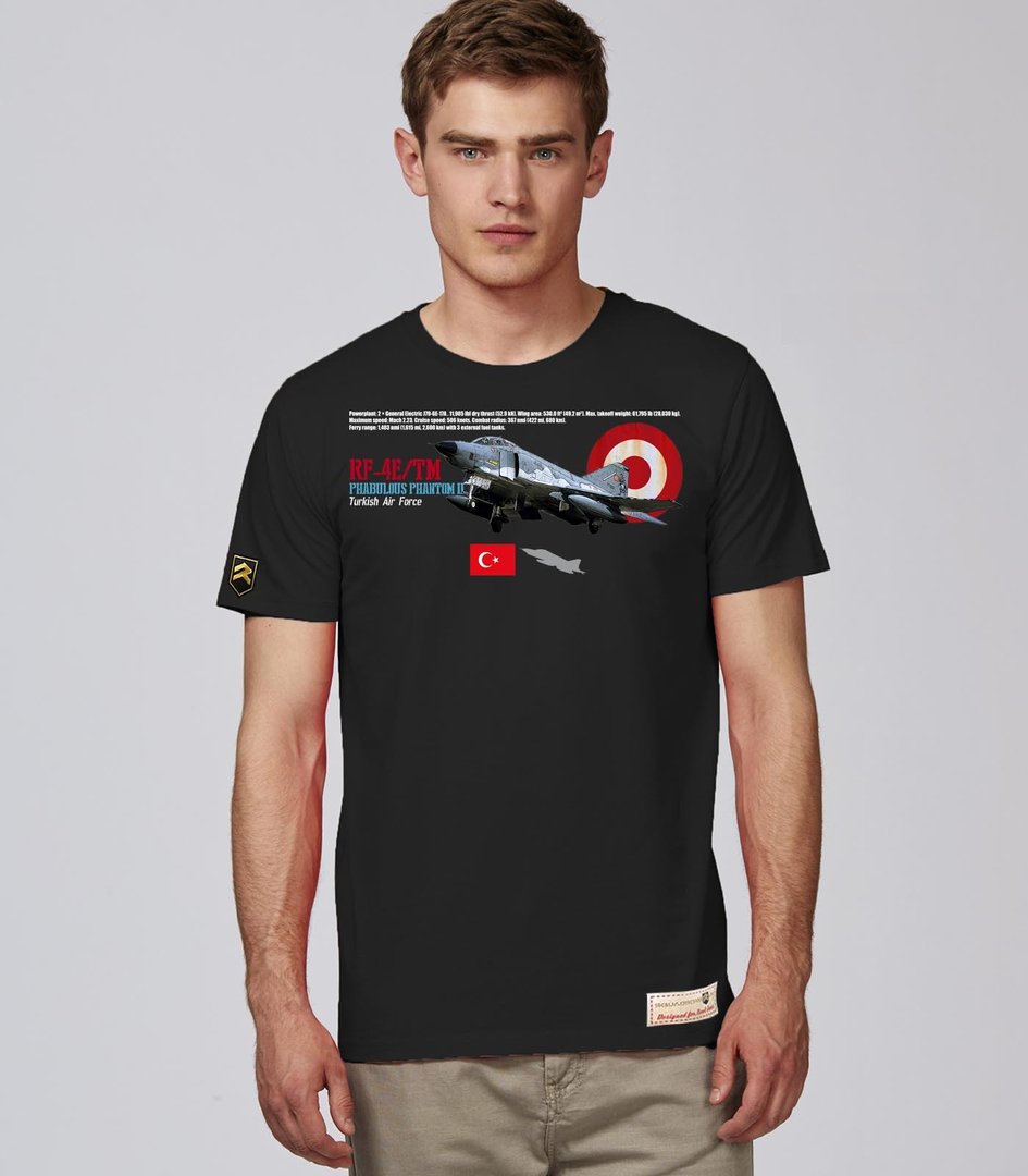 Camiseta Phantom RF-4E/TM Turkish Air Force PREMIUM