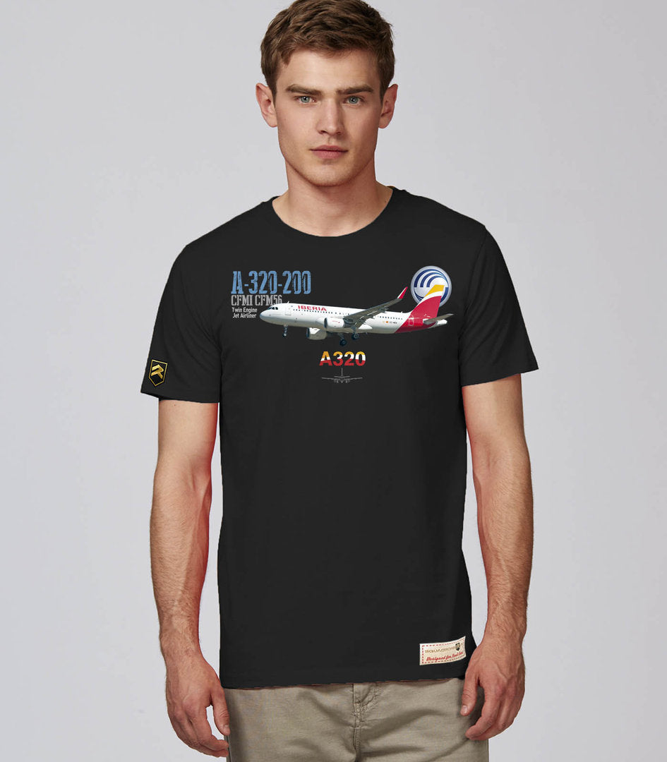 Camiseta Airbus A-320 IBERIA PREMIUM