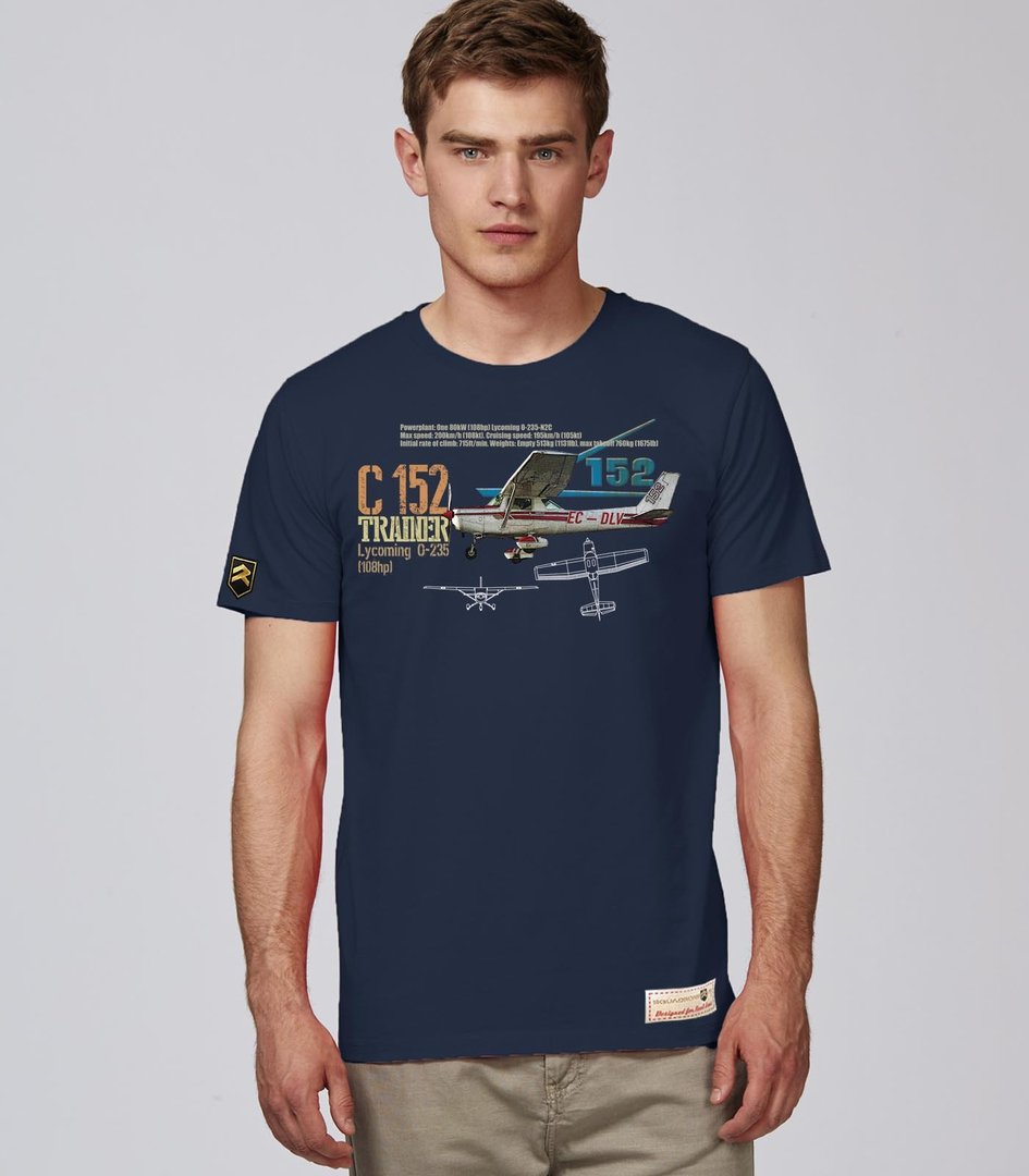 Camiseta Cessna C-152 PREMIUM.