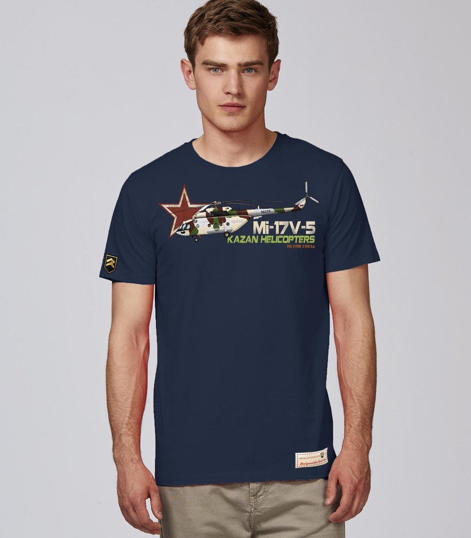Camiseta Mi-17 V-5 KAZAN PREMIUM.