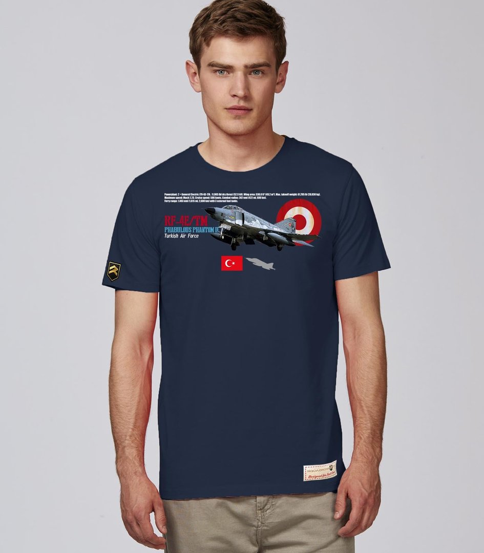Camiseta Phantom RF-4E/TM Turkish Air Force PREMIUM