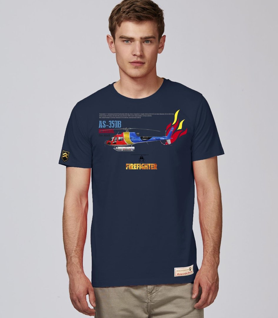 Camiseta AS 350B Ecureuil Fire Attack PREMIUM