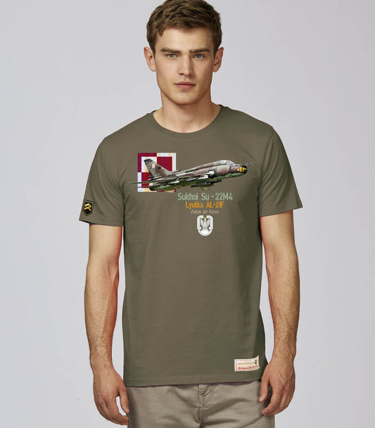 Camiseta Su-22 M4 Polish Air Force PREMIUM.
