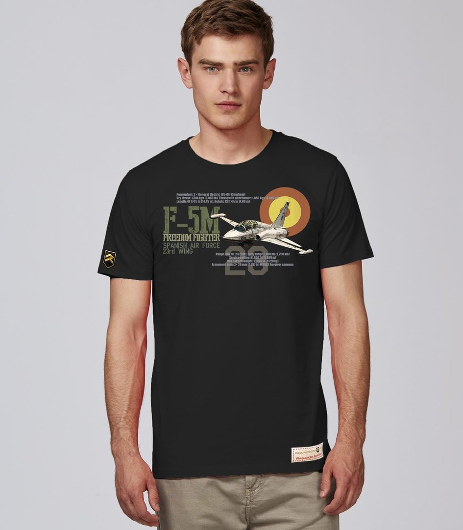 Camiseta F-5 M Ala 23 PREMIUM.