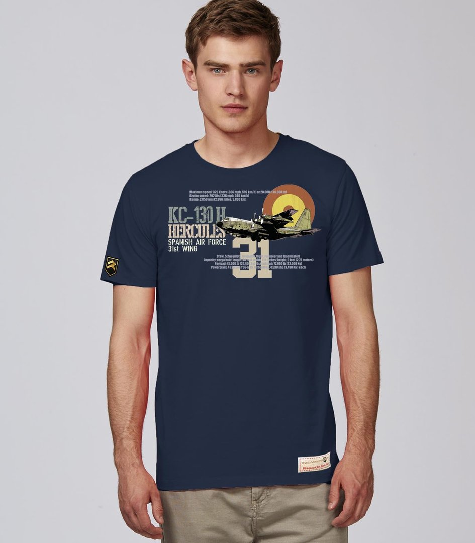 Camiseta KC-130 H HERCULES ALA 31 PREMIUM.