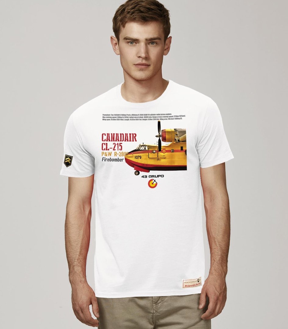 Camiseta CL-215 CANADAIR PREMIUM.