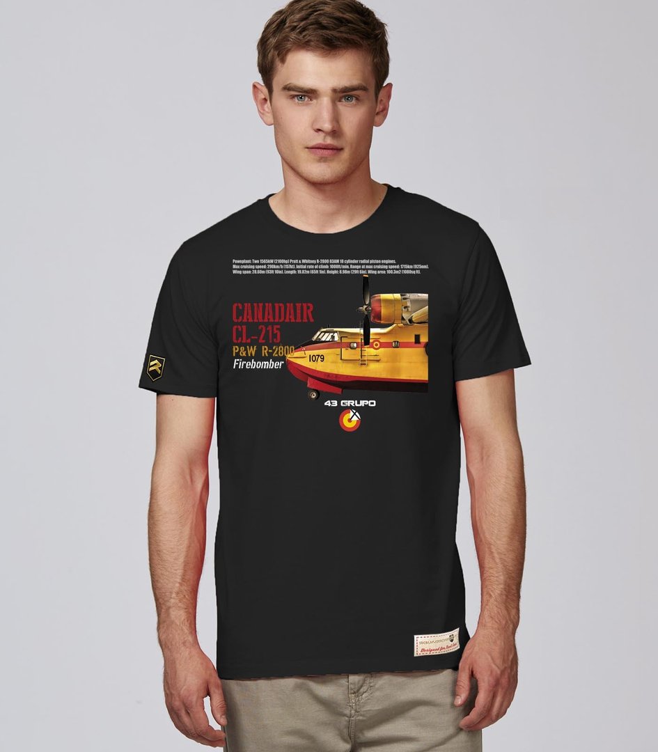 Camiseta CL-215 CANADAIR PREMIUM.