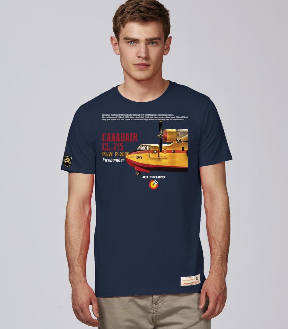 Camiseta CL-215 CANADAIR PREMIUM.