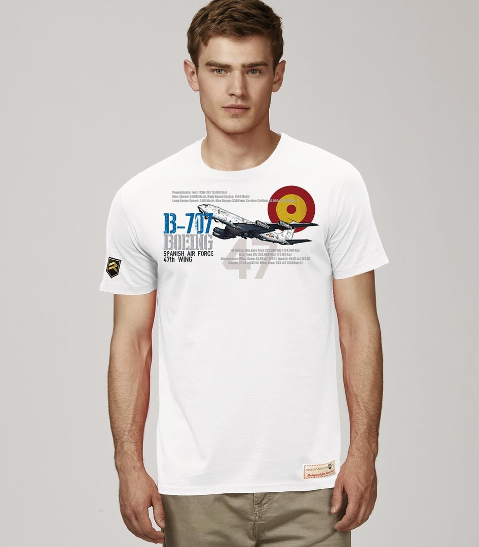 Camiseta B-707 BOEING 47 GRUPO PREMIUM