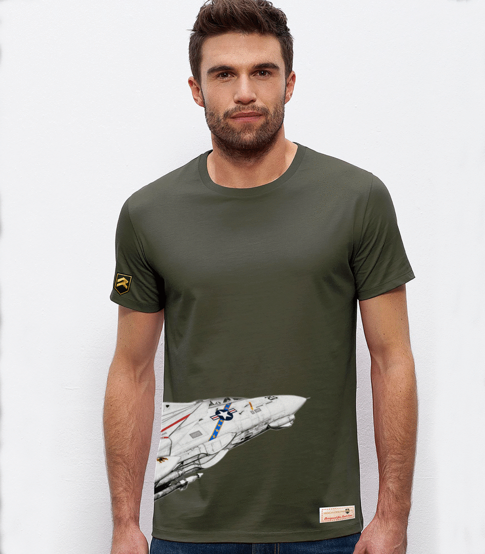 Camiseta  NAVY F-14 Tomcat PREMIUM