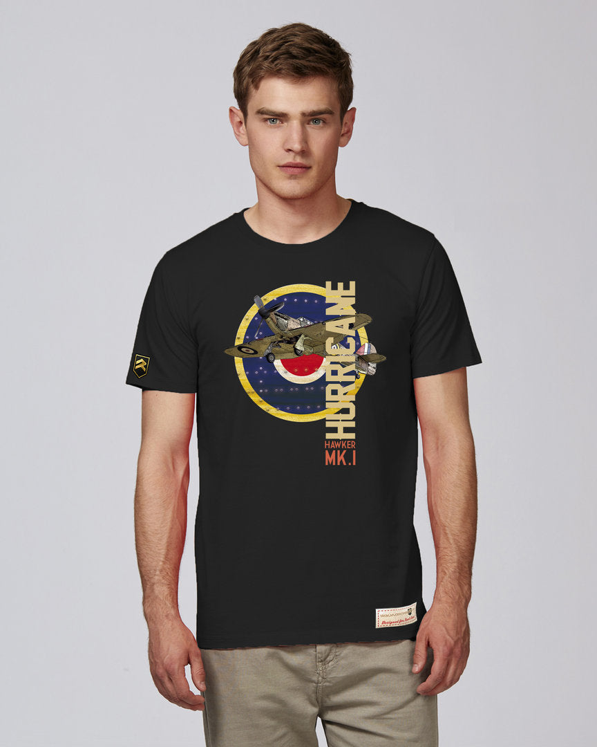 Camiseta militar WWII HURRICANE Mk 1 PREMIUM