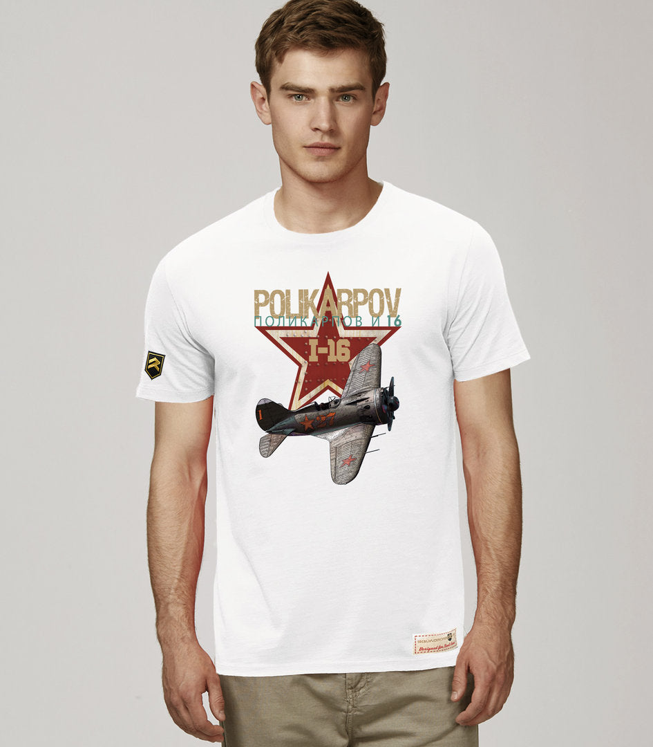 Camiseta Militar WWII POLIKARPOV I16 PREMIUM