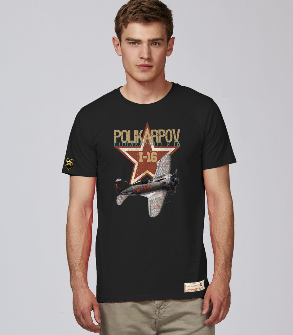 Camiseta Militar WWII POLIKARPOV I16 PREMIUM
