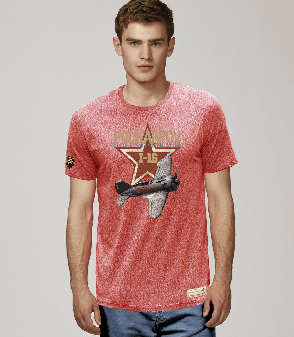 Camiseta Militar WWII POLIKARPOV I16 PREMIUM
