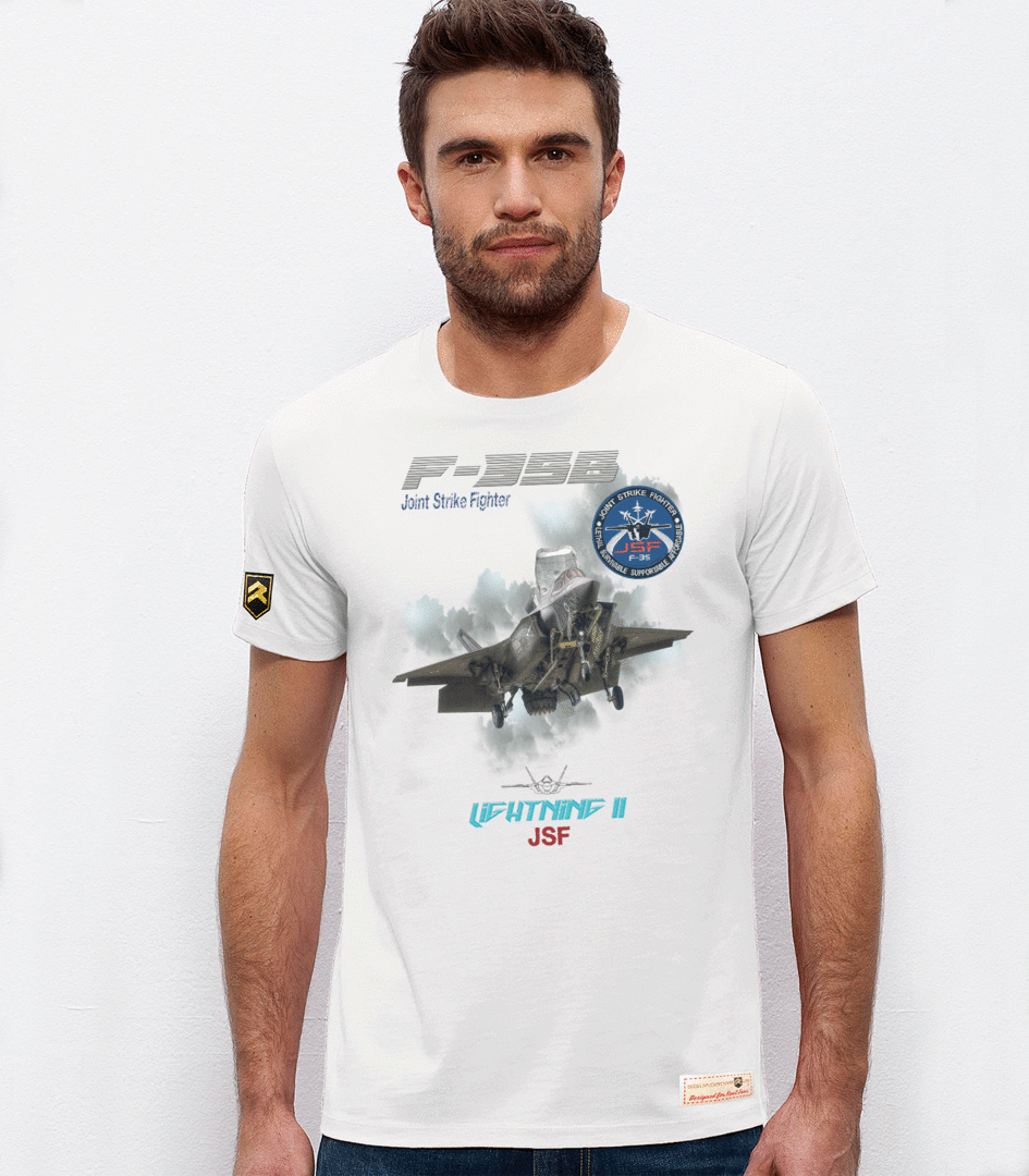 Camiseta militar F-35 B