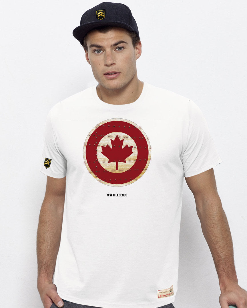 Camiseta Militar WWII LEGENDS RETRO I Canadá PREMIUM