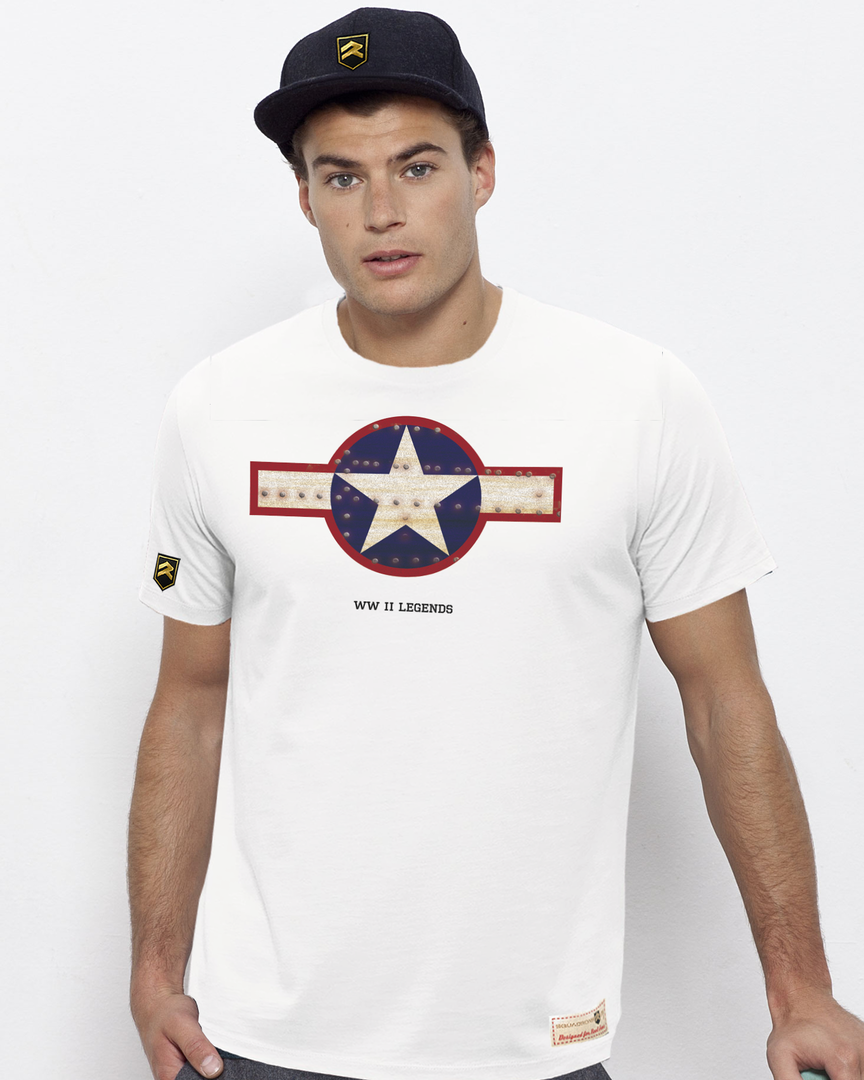 Camiseta Militar WWII LEGENDS RETRO II USA PREMIUM