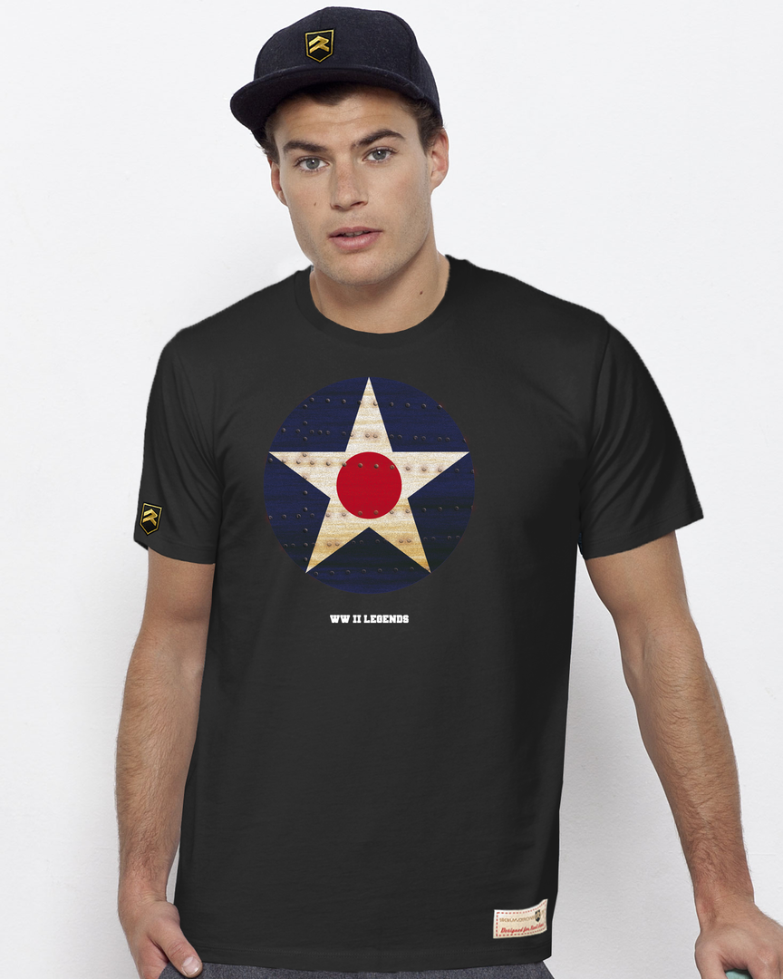 Camiseta Militar WWII LEGENDS RETRO I USA PREMIUM